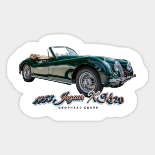 1953 Jaguar XK120 Drophead Coupe Sticker